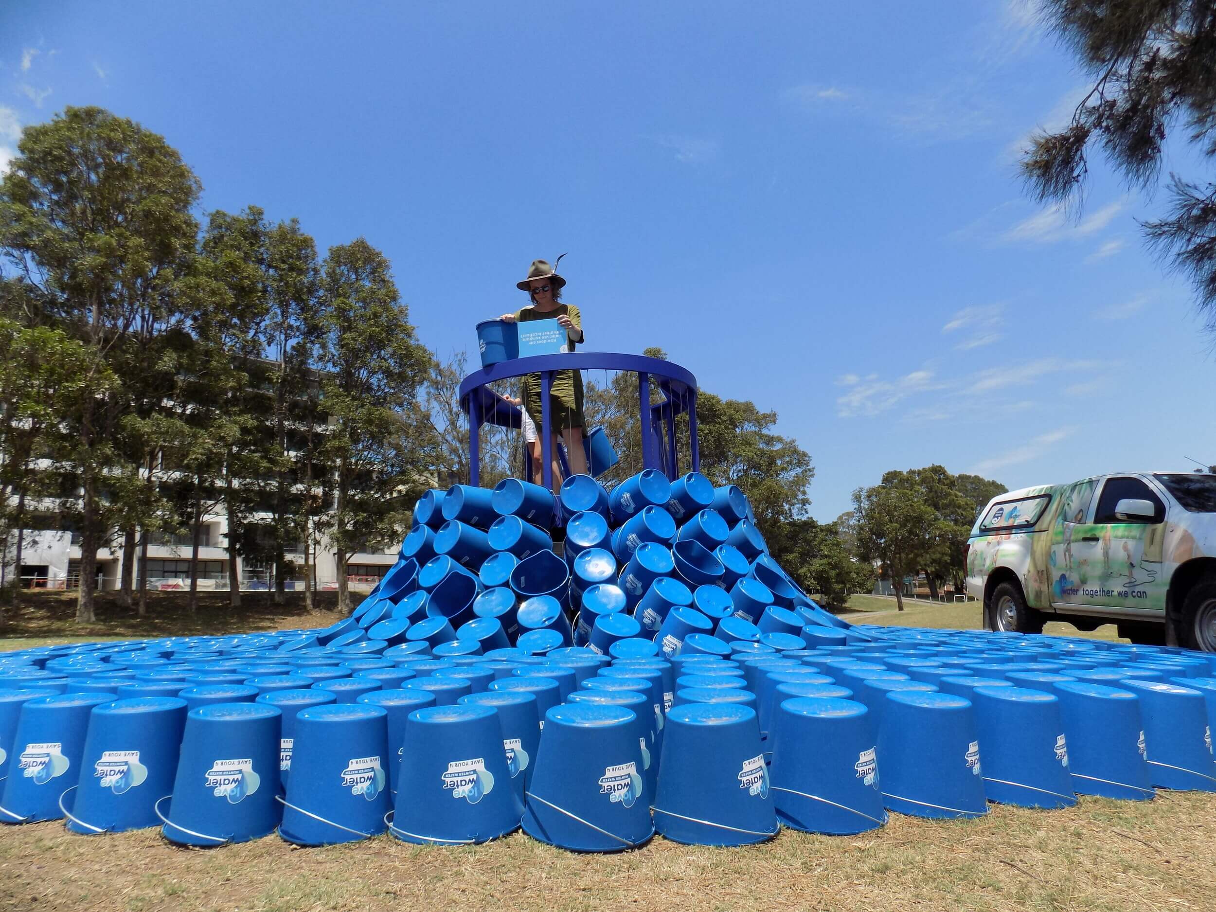 Hunter Water Buckets image | gutscreative | Creative Brand Agency